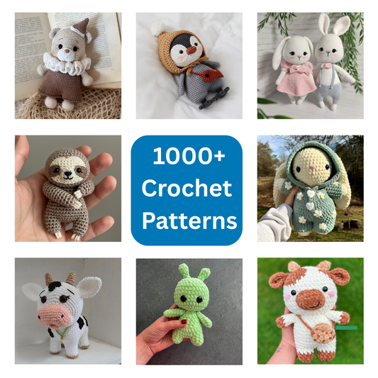 1000+ Amigurumi Crochet Patterns (Free Today)