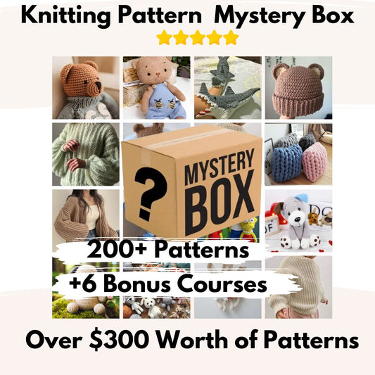 Knitting Pattern Mystery BOX