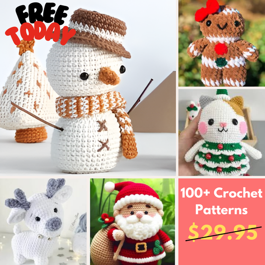 Amigurumi Christmas Crochet 100+ Patterns (Free Today)