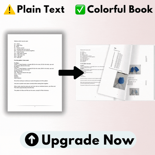 Upgrade to 1000+ Colourful Crochet Patterns