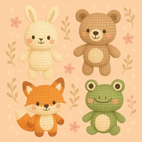 100+ Beginner Amigurumi Patterns